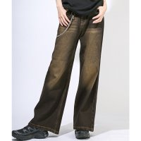 LUXSTYLE/ラグスタイル LUXSTYLE ウォレットチェーン付き10.5ozデニムパンツ/ボトムス デニム パンツ ジーパン Gパン ウォレットチェーン チェーン付き/508415169