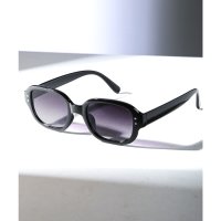 LUXSTYLE/ラグスタイル LUXSTYLE レトロオーバルサングラス/ユニセックス UVカット 紫外線カット レトロ スクエア ウェリントン おしゃれ トレンド/508415172