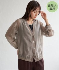 ikka/V襟シアーカーディガン/508111538
