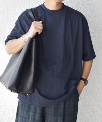 SHIPS any MEN/SHIPS any: JAPAN MADE ハイゲージ コットン リラックス リブネック Tシャツ◇/508362911