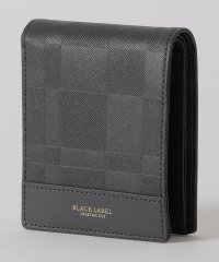 BLACK LABEL CRESTBRIDGE/エンボスチェック2つ折りウォレット/508380912