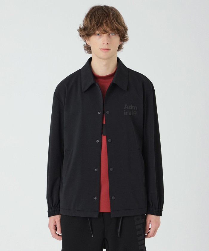 本日23:59まで【BLACK LABEL CRESTBRIDGE】 ジャケット BLACK lab.×Admiral】バックグリッドトリコットコーチジャケット