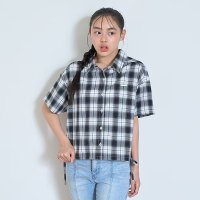 Lovetoxic/ラブトキシック Lovetoxic サイドドロスト半袖シャツ/508385761