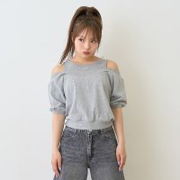 Lovetoxic/ラブトキシック Lovetoxic オフショルレイヤードTシャツ/508385769