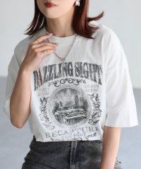 Riberry/リベリー Riberry カレッジロゴヴィンテージライクピグメントTシャツ/508391415