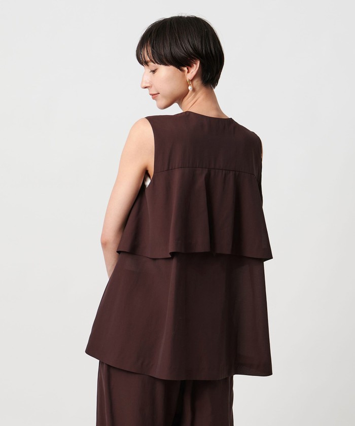 限定値下げ中　ユナイテッドアローズ　フリル　ジレ Dress｜DRESSES｜ユナイテッドアローズ（UNITED ARROWS）｜WOMEN