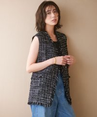 NIJYUSANKU（LARGE SIZE）/GIOLICA オータム ツイード ジレ/508415619