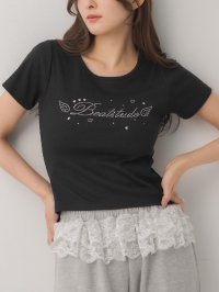 Emsexcite/エムズエキサイト ems excite ビジューモチーフTEE/508415702