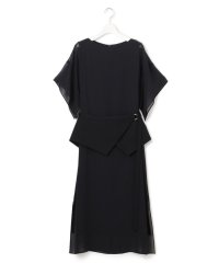 NIJYUSANKU（LARGE SIZE）/【APPLAUDIR】シフォンジョーゼット コンビドレス/508415761
