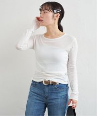 U by Spick&Span/《予約》シアースムースフライスロンTEE/508416126
