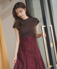 MISCH MASCH/ミッシュマッシュ MISCH MASCH 2025秋冬新作 シアーチェックドッキングワンピース/508416180