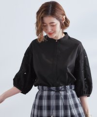 grove/グローブ grove エシカル袖刺繍ブラウス/508416281