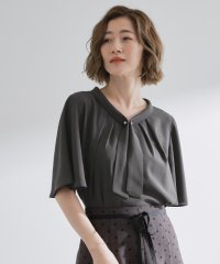 grove/グローブ grove パール調ピン付ボウタイブラウス/508416283