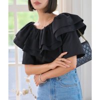 KOBE LETTUCE/コウベレタス KOBE LETTUCE 2wayフリルブラウス [C7608]/508416360