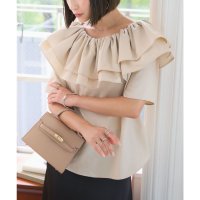 KOBE LETTUCE/コウベレタス KOBE LETTUCE 2wayフリルブラウス [C7608]/508416360