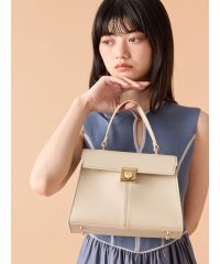 LILY BROWN/スクエアバックルトップハンドルバッグ/508416583