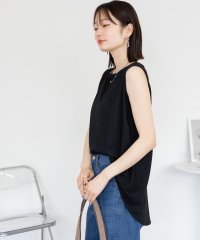 atONE/アットワン atONE 脇タックノースリーブトップス/508416896