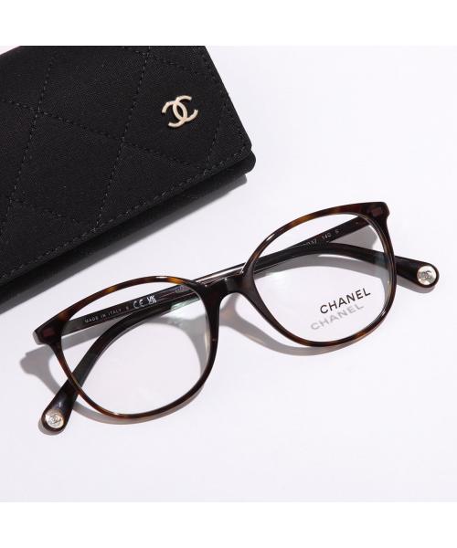 関税送料込み/ギフトに【CHANEL】ロゴ ボストン メガネ CH3432 セール】シャネル CHANEL CHANEL メガネ 3432 ボストン型 セル