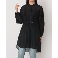M‘S STYLE/エムズスタイル M'S STYLE ラインアクセントシアーシャツ/508417035