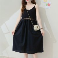 shoppinggo/ショッピングゴー shoppinggo キャミワンピース 低身長 Vネック 体型カバー 刺 大人 ベーシック デイリー セクシー レディース おしゃれ お洒落 /508417096