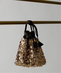 VERMEIL par iena/CITRUS シトラス 別注Printed Gold Sequines Polti Bag C25/ PO864/508417153