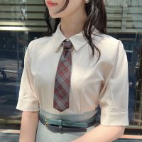 F.i.n.t/フィント F i.n.t 【洗える】タータンチェックネクタイ付きシャツ/508417180