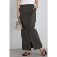 Bonjour Sagan/ボンジュールサガン BONJOUR SAGAN front slit double waist slacks skirt / フロントスリットダブルウエストスラ/508417268