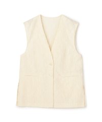 TOMORROWLAND collection/シャイニーカットジャカード Vカラージレ/508417388