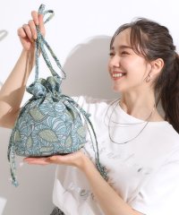 SHOO・LA・RUE/シューラルー SHOO・LA・RUE ラタプリント巾着ショルダーバッグ/508417519