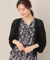 Couture Brooch/クチュール ブローチ Couture Brooch ラメリブVネックカーディガン/508417526