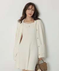 Apuweiser-riche/ふわふわ衿付カーディガン/508417541