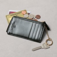 BLUE SINCERE/ブルーシンシア BLUE SINCERE イタリアンレザー 薄型?字ミニ財布 / Clavis － クラビス －/508417633
