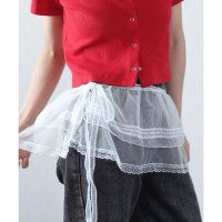florge/フロージュ florge 【5タイプ展開】レイヤードレースリボンフリルベルト / ラップスカート/508417870