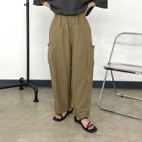 CRB/シーアールビー CRB 薄ツイル裾ダーツカーゴパンツ/508417873