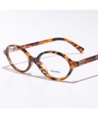 MIUMIU/ミュウミュウ Miu Miu MIUMIU メガネ VMU 01X オーバル型 セルフレーム/508418030