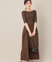 Couture Brooch/クチュール ブローチ Couture Brooch 5分袖ドッキングワンピース/508418113
