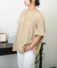 libelle more/リベル モア libelle more ギャザー切替Tシャツ/508418122