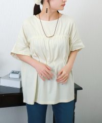 libelle more/リベル モア libelle more ギャザー切替Tシャツ/508418122