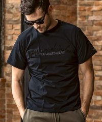 1PIU1UGUALE3 RELAX/ウノ ピゥ ウノ ウグァーレ トレ リラックス 1PIU1UGUALE3 RELAX スウィッチングロゴ スマートシルエット シルケット生地 半袖Tシャツ/508418197