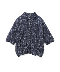 mizuiro ind/mizuiro ind ドットプリントキャッチワッシャーシャツ/508418401