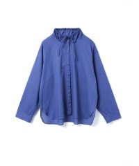mizuiro ind/mizuiro ind ギャザースタンドカラーシャツ/508418404