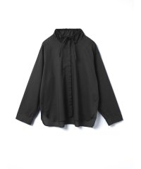 mizuiro ind/mizuiro ind ギャザースタンドカラーシャツ/508418404