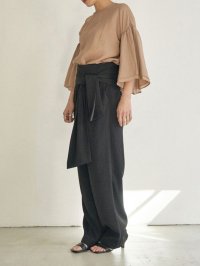OUTERSUNSET/アウターサンセット OUTERSUNSET waist ribbon pants/507046000