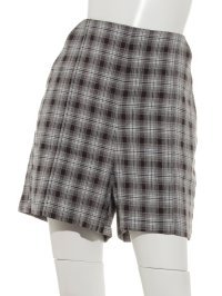 Ray Cassin /レイカズン Ray Cassin チェック柄ショートパンツ/507083422