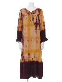 NATIVE WORKS/ネイティブワークス NATIVE WORKS タイダイコットンリネン切替ドレス/507084403