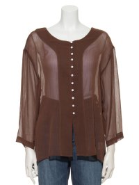 OUTERSUNSET/アウターサンセット OUTERSUNSET side ribbon blouse/507085670