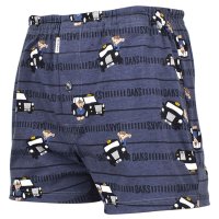 DAKS/ダックス DAKS トランクス 下着 インナー アンダーウェア メンズ 前閉じ M－L メンズ下着 男性 ネイビー オレンジ NTRX－01 【返品不可商品】/507087958