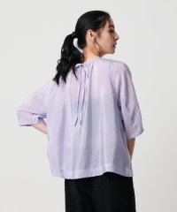 BEAUTY&YOUTH UNITED ARROWS/キュプラナイロン バックリボン ショートスリーブブラウス/508397284