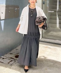 Rie Miller/顔料染マキシ丈ワンピース/508413717
