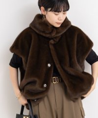 Rie Miller/エコファー衿付ベスト/508414536